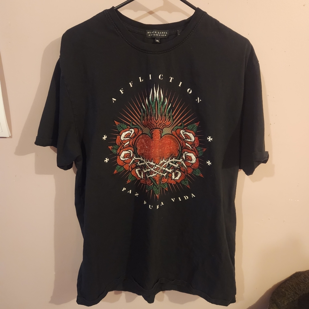 Bedazzled Affliction t shirt